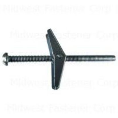 Picture of Toggle-bolt W/ Wing Zinc-plated 1/4" X 4"