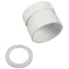 Picture of 1-1/2" Trap-adapter White Slip