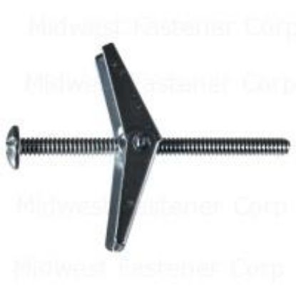 Picture of 1/8 X 2 Mushroom-Head Toggle-bolt