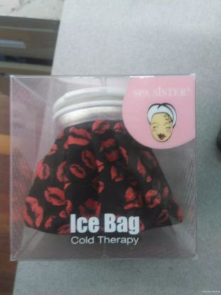 Picture of Ice Bag- Black-&-Red Lips