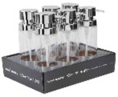 Picture of Soap-dispenser In Pdq Round Clear