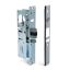 Picture of Dead-Latch Commercial Storefront Narrow-stile Mortise Aluminum-finish 1-1/2"-backset