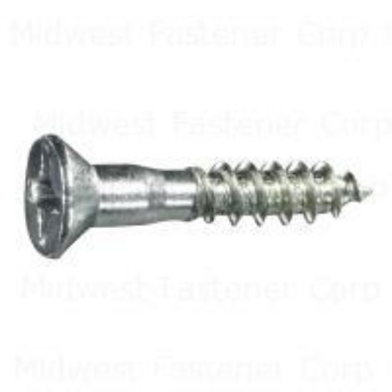 Picture of Wood-Screw 10 X 1 Phillips Zinc