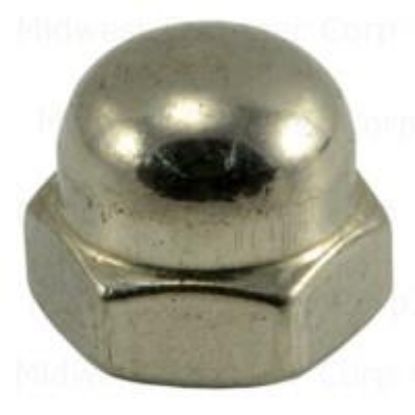 Picture of Cap Nuts Stainless-Steel #8-32