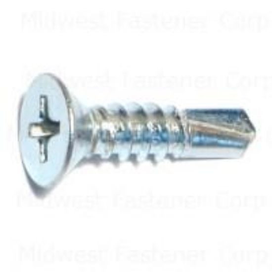 Picture of Sheetmetal-screw Flathead Phillips Zinc-plated #10 X 3/4"