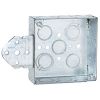 Picture of Electrical-Box Square B Bracket 4" X 1-1/2" Deep Welded With 1/2" Knockouts