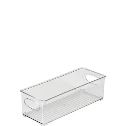 Picture of Small Narrow Vertical Stripe Organizer 10x4x3 Clear