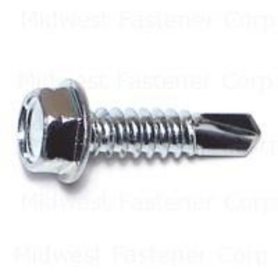 Picture of Sheetmetal-screw Zinc-plated #14 X 1"