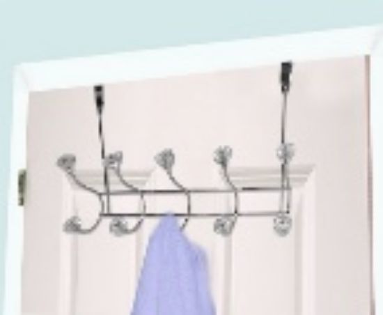Picture of Over-Door HANGER 5-HOOK CRYSTALS
