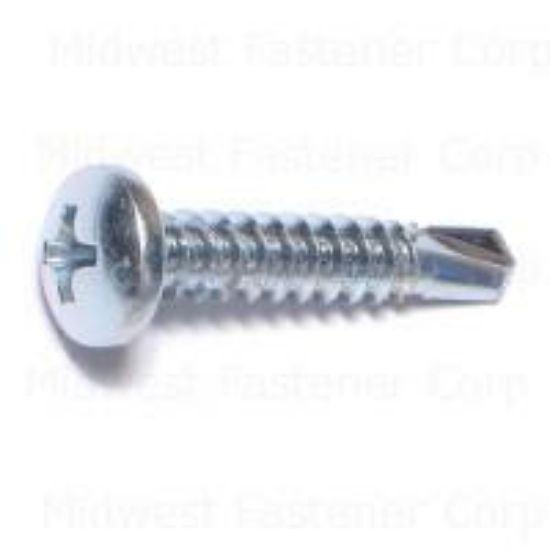 Picture of Sheetmetal-Screw Zinc-Plated #10-Size 1"-Length
