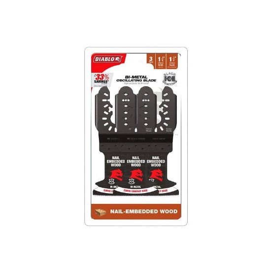 Picture of Diablo Oscillating Blade, 1-3/4 In D Cutting, Bi-metal