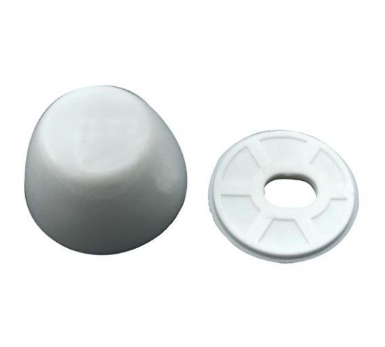 Picture of WHITE PLASTIC BOLT CAP