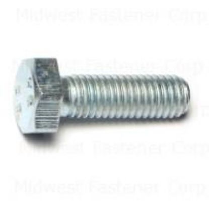 Picture of Cap-Bolt DIN-931/933 - 8.8 Mild-Steel 8-mm x 25-mm x 1.25 Pitch