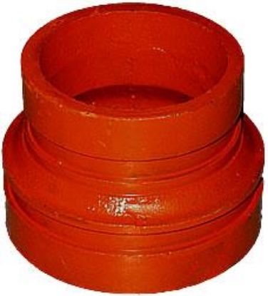 Picture of Grooved Fitting Reducer Concentric Ductile-iron G X G 4" X 3"