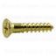 Picture of Wood-Screw 6 X 3/4 Brass Bag/2