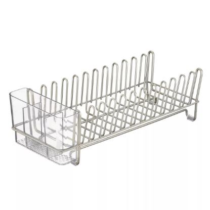 Picture of Classico Compact Dish Drainer- Satin/clear
