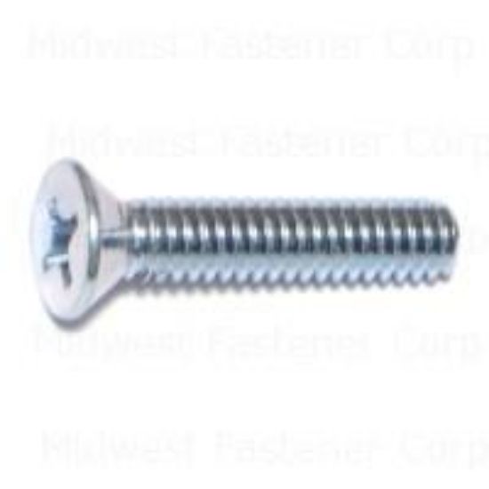 Picture of Machine-Screw With-Nuts Zinc-Plated 1/4-20 TPI 20 x 1-1/4"