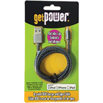 Picture of Charge/sync Cable Braided Usb Lightning 3'