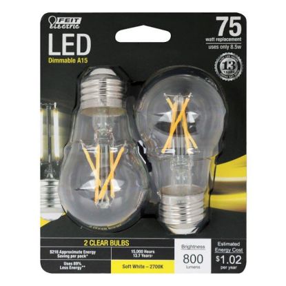 Picture of Bulb Fil A15 Sw Clr 2700k 75w