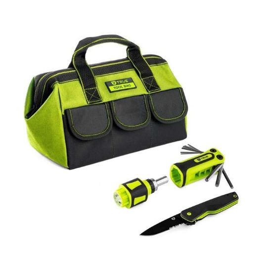 Picture of Multi-tasker Kit Folding-knife Multi-bit-screwdriver Hex-key-set