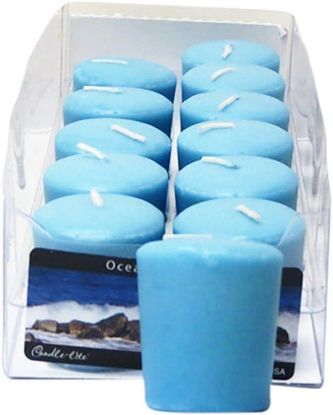 Picture of Votive-Candle Top Ocean Blue Mist (12pcs Candle )
