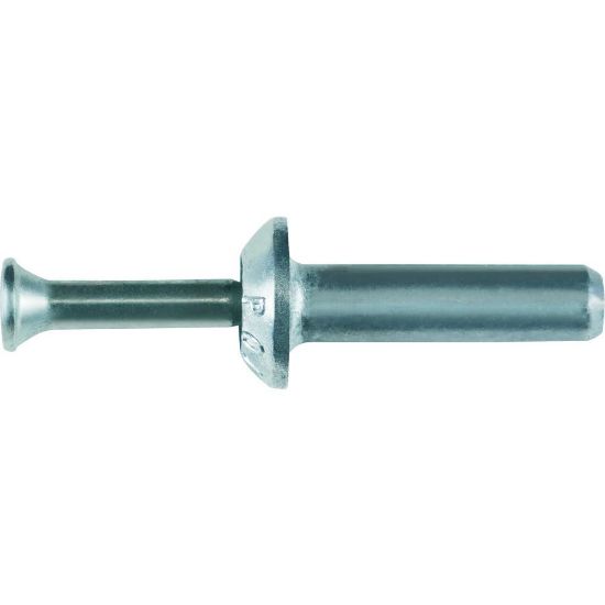 Picture of Nail-in Pin-drive-anchor Zamac-body Mushroom-head 1/4" X 2-1/2"