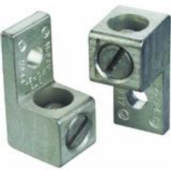 Picture of Terminal-lug Aluminum 1/4"-hole#14-sol/str To #2/0-str