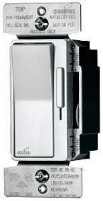 Picture of Wall-dimmer Universal Paddle-slider Led 120-volt 300-watt 1-pole 3-way White/almond/ivory