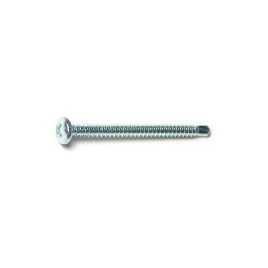 Picture of Sheetmetal-Screw Drill-tip Zinc Phillips #8 X 2"