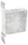 Picture of Electrical-box Steel Square Fs-bracket 14-knockout-1/2" 4" X 4"