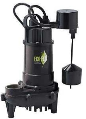 Picture of Sump-Pump submersible Cast-Iron Vertical Float-Switch 1/2 Horsepower