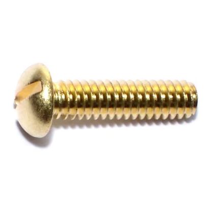 Picture of Machine-Screw With-Nuts Round-Head #1/4 x 1"