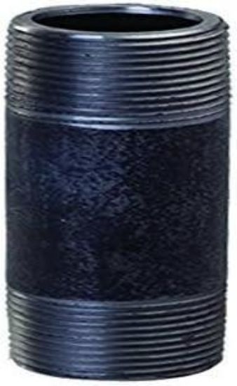 Picture of Black-Steel Pipe-Nipple 3 X 4-1/2"