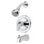 Picture of Bath-faucet Tub-&-shower 2 Gpm At 80 Psi 4 In Spout Reach Zinc Tub-spout 1 Chrome