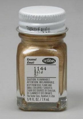 Picture of Hobby Paint Enamel Metalic-gold