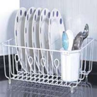 Picture of Dish-drainer With-basket White