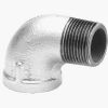 Picture of Galvanized-Plumbing Malleable-Iron Galvanized-Finish Street-Elbow 90° 1/2"