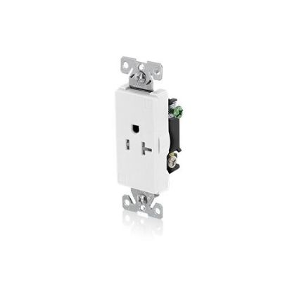 Picture of Single-receptacle Decorator 20-amp 125-volt Double-pole 3-wire Grounding Tamper-resistant