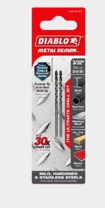 Picture of Drill Bit For Metal 3/32x2.2in