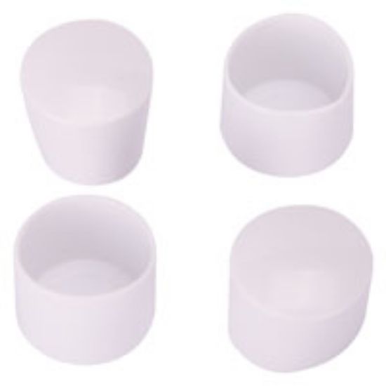 Picture of Leg-tip Furniture Round Plastic White