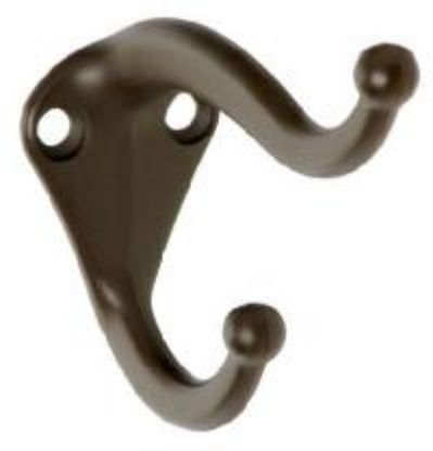 Picture of Oil-Rubbed-Bronze Coat-&-Hat-Hook