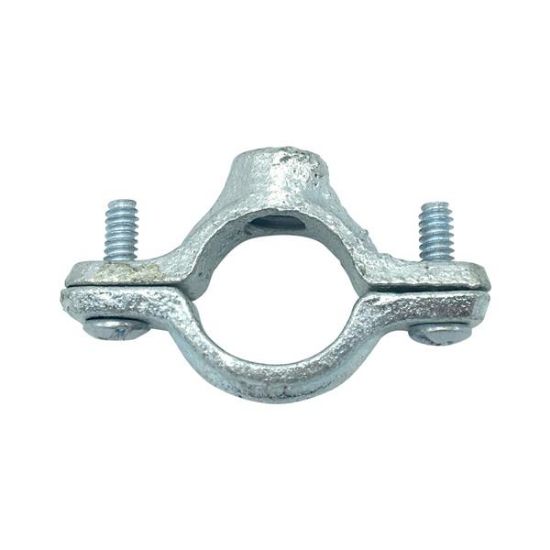 Picture of Galvanized-Steel Pipe-Hanger Split-Ring 1/2" Screw Type