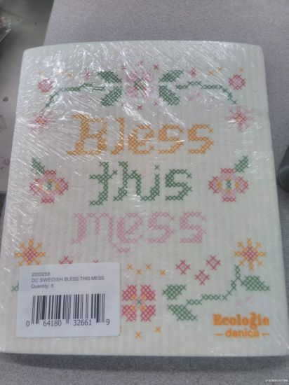 Picture of Bless This Mess Swedish Sponge Cloth