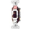Picture of Light-switch Toggle-style Commercial 20-amp Nylon Brown