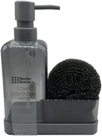 Picture of Soap-Dispenser Sponge-Holder GREY