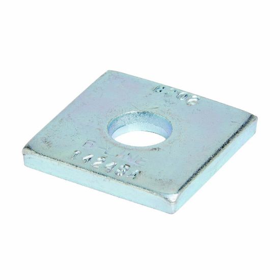 Picture of Square-Washer Zinc-Plated Mild-Steel 1-5/8" 9/16" Hole for 1/2" Bolt