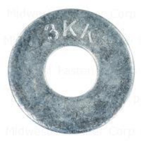 Picture of Galvanized-steel Flat-washer 1/2 Uss