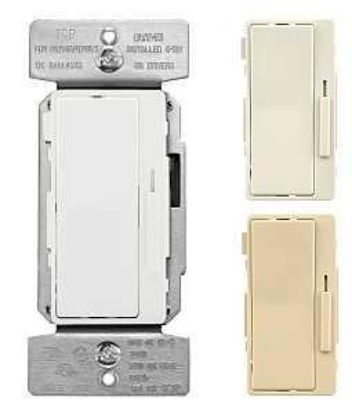 Picture of Wall-dimmer Paddle-slider Led 0-10-volts 120-volts 1200-watts 1-pole 3-way