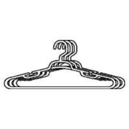 Picture of Clothes-Hanger GIANT White TUBE