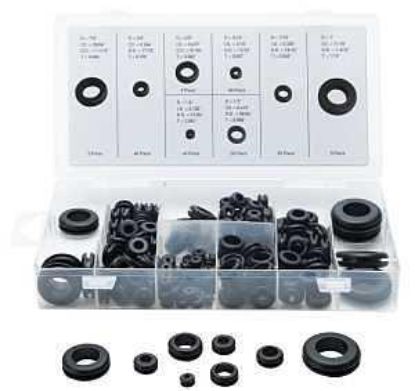 Picture of Prosource Plastic Grommet Assortment,180-piece